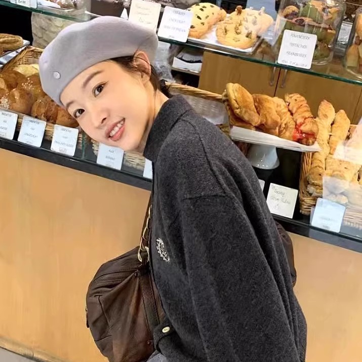 其他贝雷帽日常甜美百搭女春秋冬