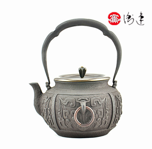 茶具双耳日本南部老铁壶