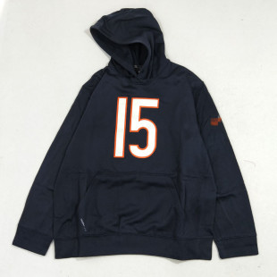 原宿bf宽松情侣嘻哈棒球服冰球服嘻哈街舞卫衣连帽加绒橄榄球衣男