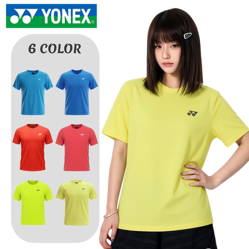 YONEX/尤尼克斯羽毛球服yy纯色简约T恤轻便运动透气速干短袖-2865