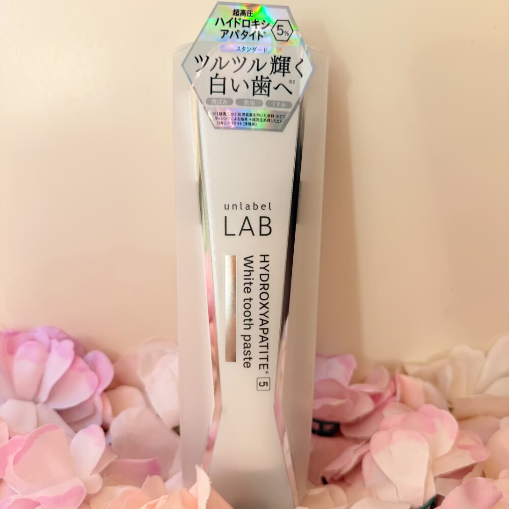 日本unlabel LAB恩蕾柏高浸透 牙膏美白修复100g 去渍