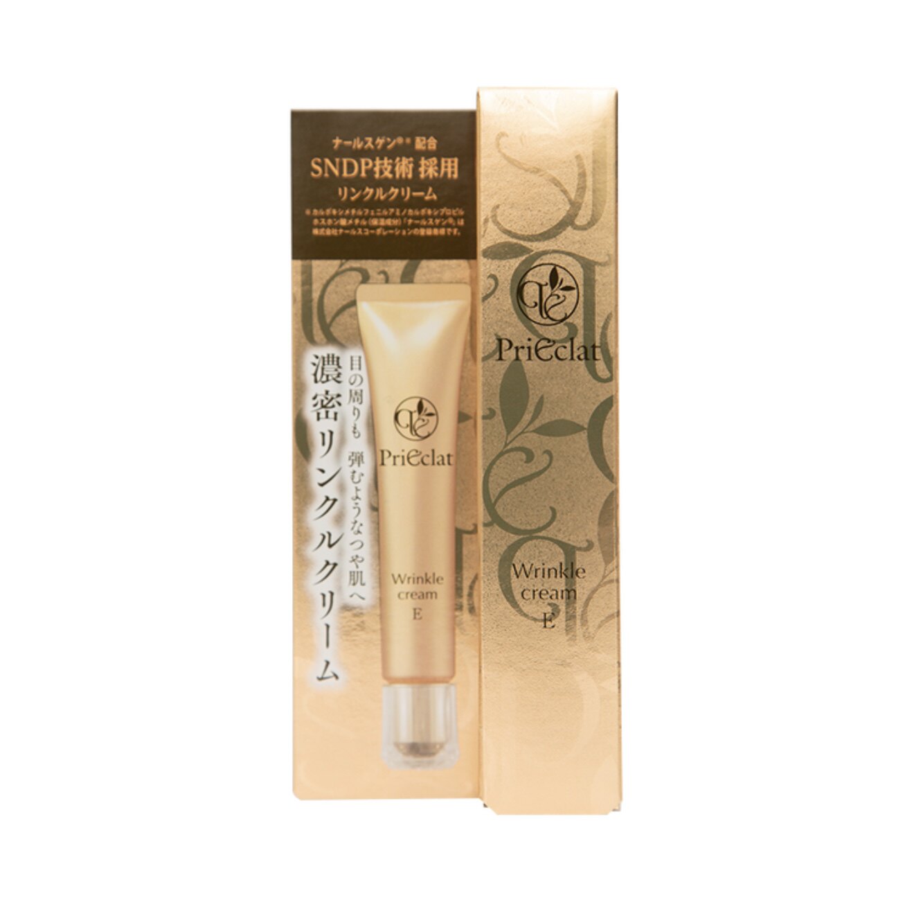 日本本土PriEclat璞丽爱克拉抗皱抚纹高保湿眼霜E滋润紧致25g