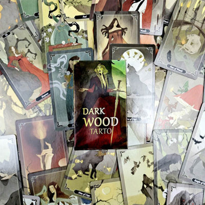 Dark Wood Tarot幽暗森林塔罗牌英文塔牌罗卡牌桌游