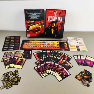 血腥酒馆桌游卡牌The Bloody Inn Card Game中文黑暗策略聚会游戏