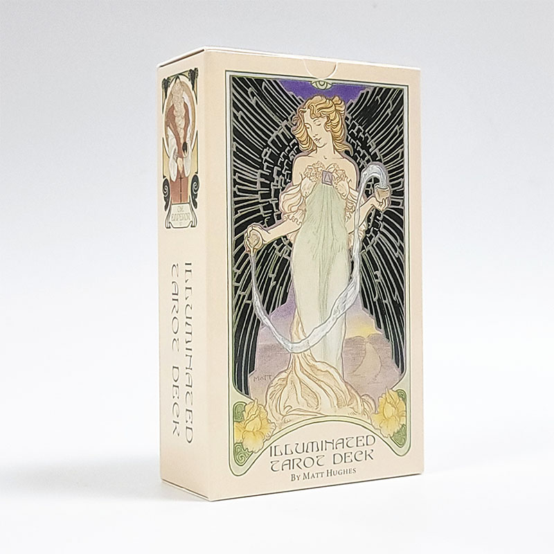 Illuminated Tarot 12X7cm虚幻塔罗英文塔牌罗卡牌游戏