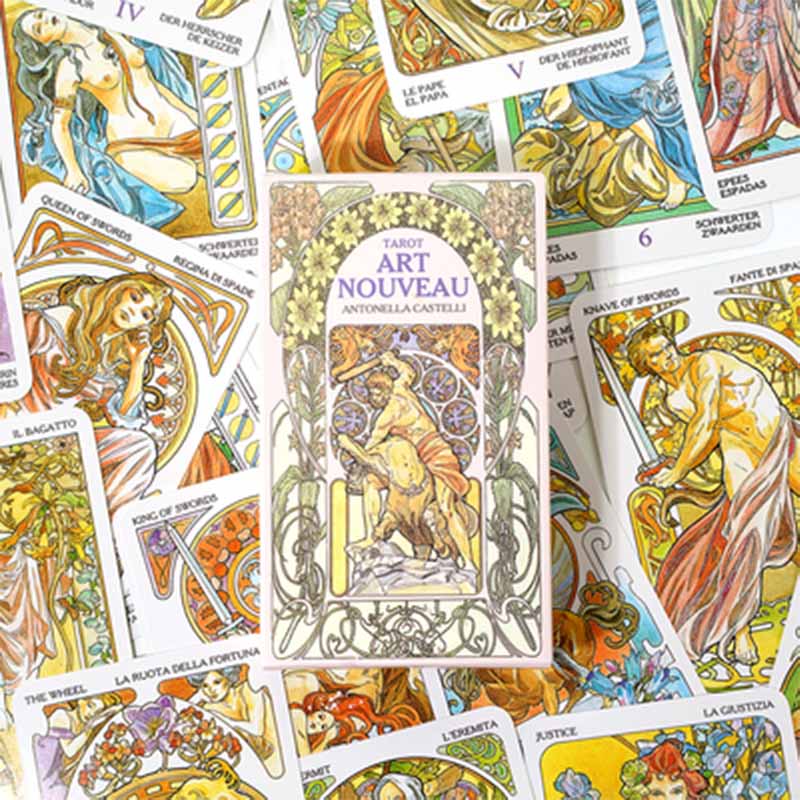 Tarot Art Nouveau新艺术塔罗牌卡牌游戏