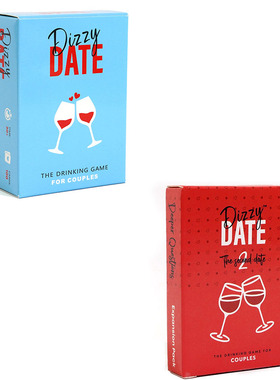 Dizzy date The Drinking For Couple情侣醉酒聚会游戏卡牌桌游