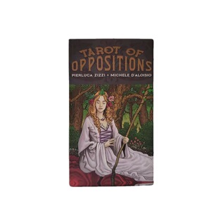 Tarot of Oppositions对立塔罗英文塔牌罗卡牌游戏12*7cm