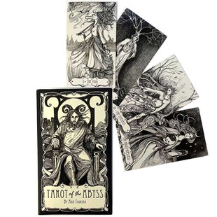 Tarot of the Abyss深渊塔罗 12X7cm英文塔牌罗卡牌桌游