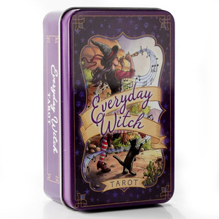 铁盒Everyday Witch Tarot日常女--巫塔罗牌英文塔牌罗