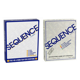sequence game 全英文序列迷阵 花式五子棋桌游聚会游戏卡牌
