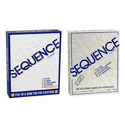 sequence game 全英文序列迷阵 花式五子棋桌游聚会游戏卡牌