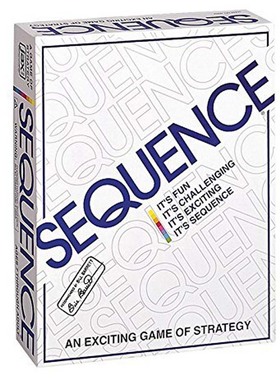 序列迷阵桌游 sequence game英文游戏多人对抗桌面游戏