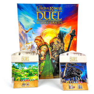 英文版中州魔戒对决Duel For Middle Earth Card Game卡牌桌游