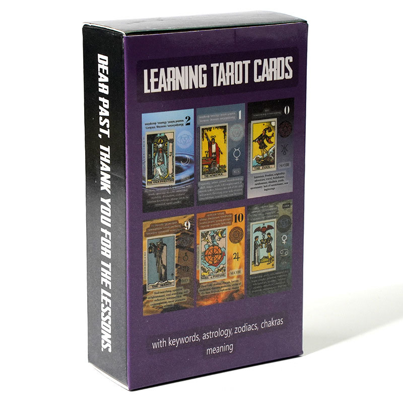 Learning Tarot 学习塔罗牌英文塔牌罗