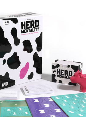 Herd Mentality 家庭聚会策略游戏卡牌