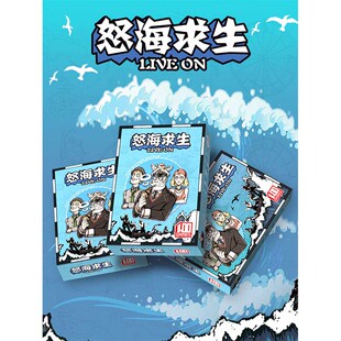 怒海求生救生艇桌游惊涛骇浪4到8人扩展卡牌多人休闲聚会游戏