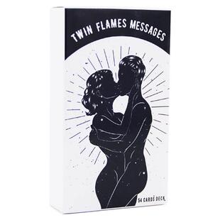Twin Flames Message 54张双生火焰神谕卡讯息卡英文字卡卡牌游戏