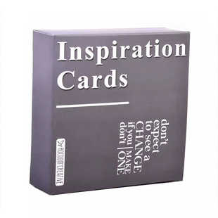 Inspiration Cards 箴言励志卡 英语 表扬激励肯定卡片 60张/盒