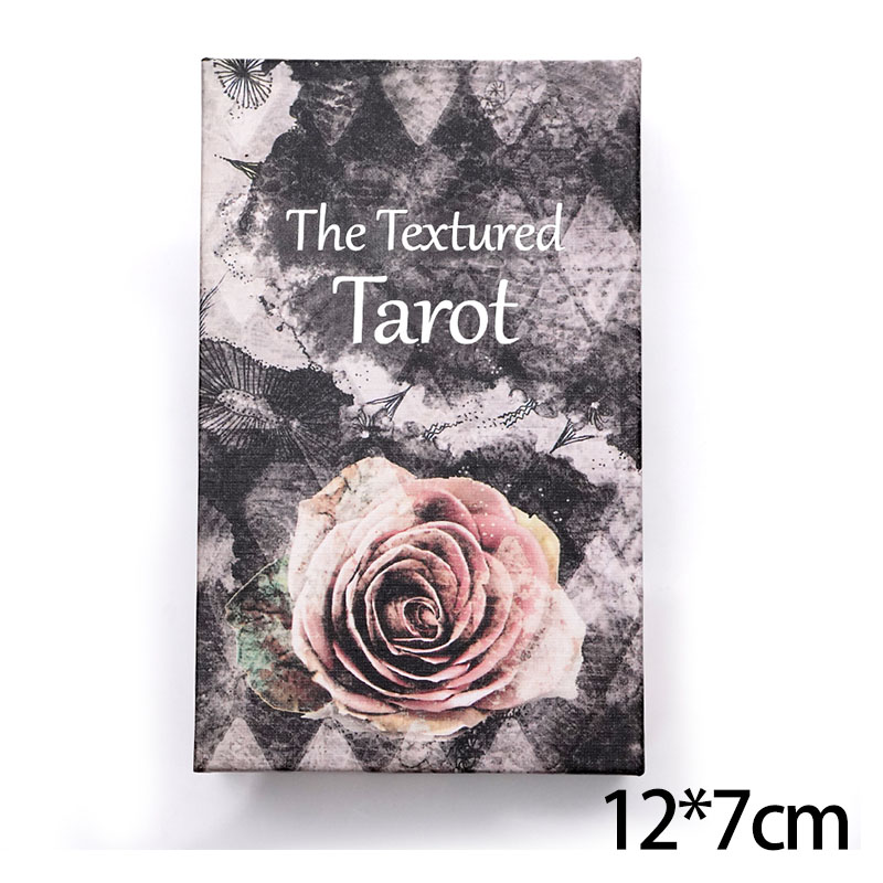 Textured Tarot 12*7cm天地盖纹理塔罗牌英文塔牌罗