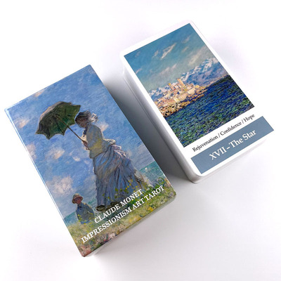 12*7莫奈艺术claude monet impressionism art tarot