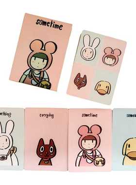 Something Sometime Oracle 某时某物神谕卡可爱卡通系列英文卡牌