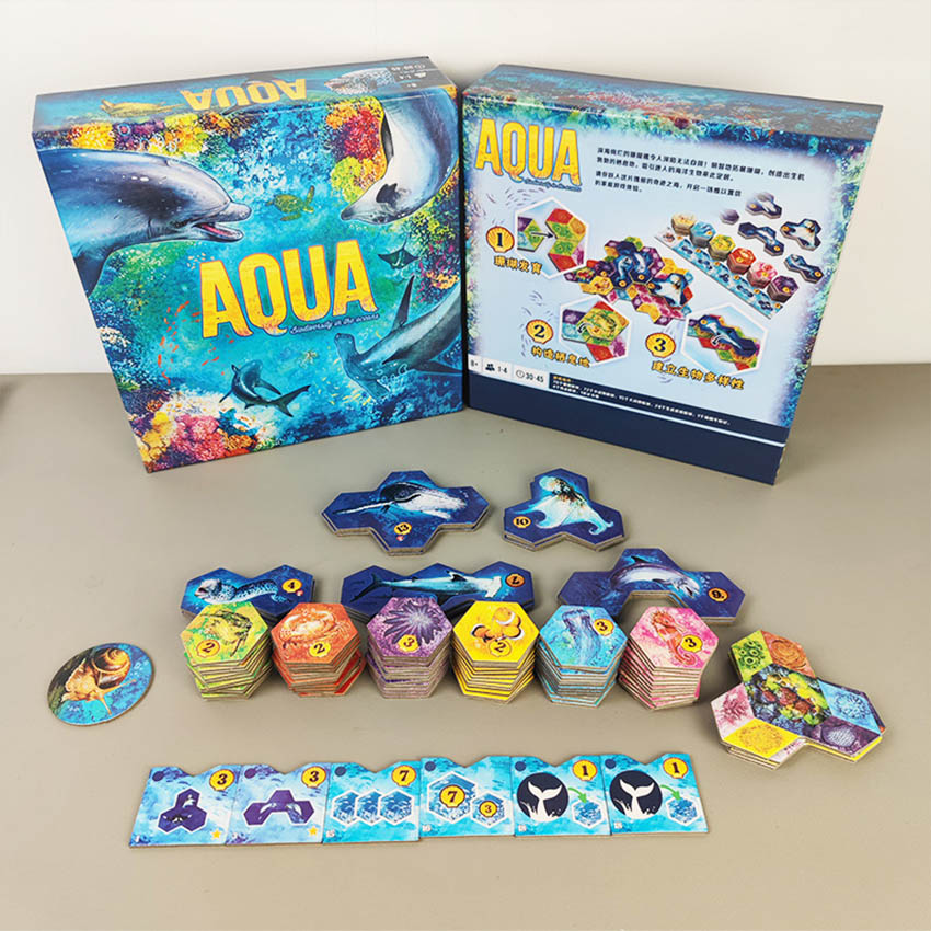 碧海桌游AQUA中文版桌游卡牌