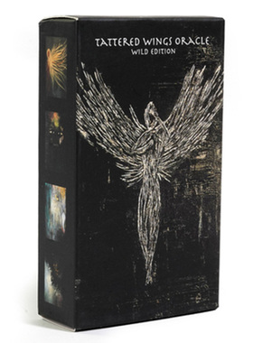 Tattered Wings Oracle Wild Edition破翼甲骨文野生版英文塔罗牌