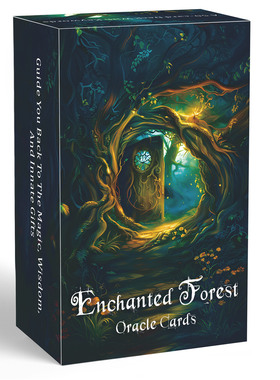 12X7cm 新版魔-法森林神谕卡Enchanted Forest Oracle英文卡牌