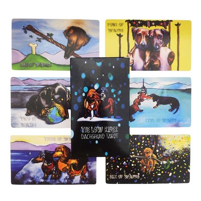 骑士达克斯猎犬塔罗英文卡牌桌游