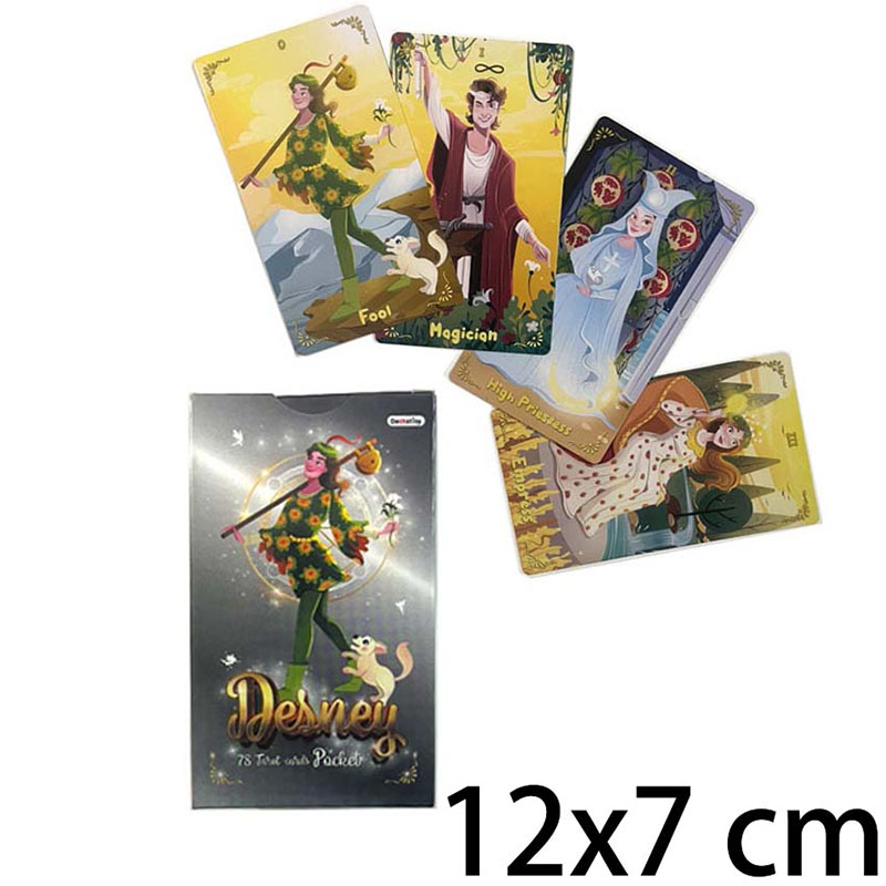 12X7 Desney Tarot 德斯尼塔罗牌英文塔牌罗