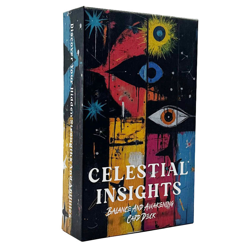 12x7cm Celestial insights Oracle card game内在洞察力神谕牌