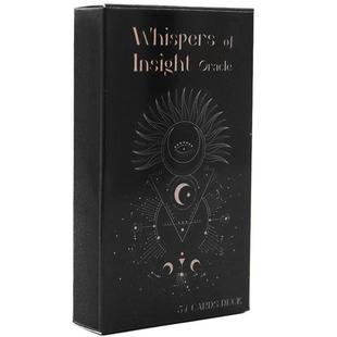 Whispers Of Insight Oracle Cards洞察力耳语神谕讯息卡英文字卡
