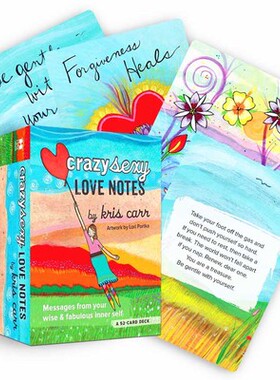 性感爱情笔记Crazy Sexy Love Notes Deck Tarot Game英文塔罗