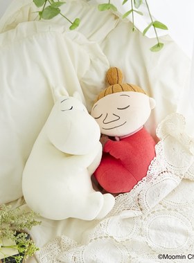 日本正版 sekiguchi 可爱姆明冬眠款 MOOMIN毛绒玩具挂件公仔礼物