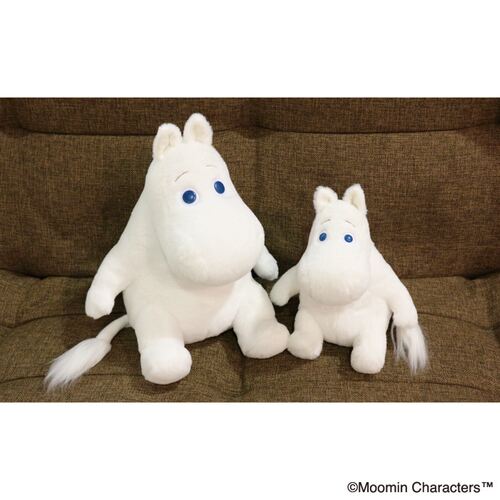 日本正版MOOMIN姆明毛绒玩具公仔