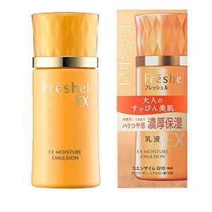 日本Kanebo嘉娜宝Freshel肤蕊EX浓厚高保湿乳液,化妆水,面霜,防晒