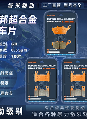 宗申赛科龙RC401 RG401 RG3 RC3S SR400GS-2 ZS400GS前后刹车片皮