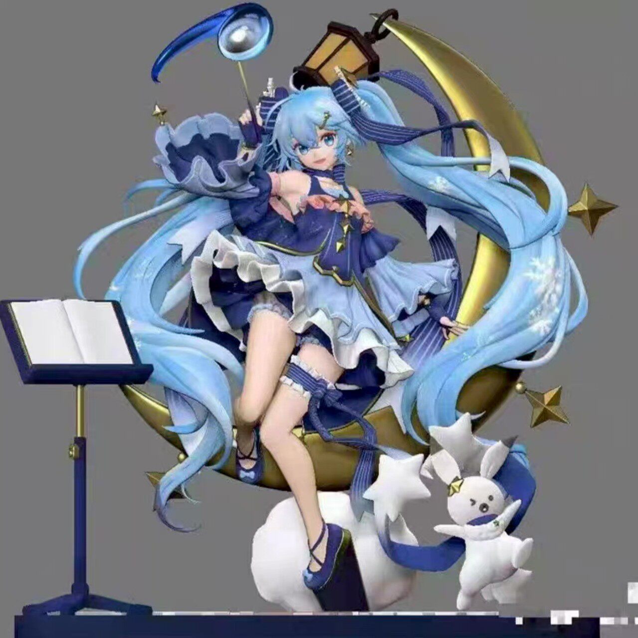 初音未来二次元动漫手办未来有你3D模型摆件
