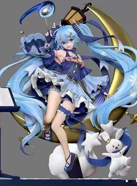 初音未来二次元动漫手办未来有你美少女战士模型盲盒生日礼物