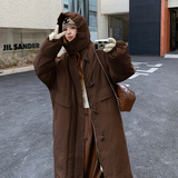 现货冬装新款韩版风衣式90绒羽绒服202-5657-P425-K635，女装羽绒服，浙宝202