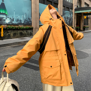 现货冬装新款 保暖连帽羽绒服冲锋外套 202A-2477-P295-K419图片