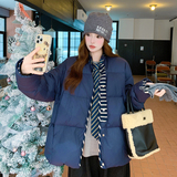 新款冬装现货韩版时尚宽松羽绒服202-5663-p325-k485，女装羽绒服，浙宝202