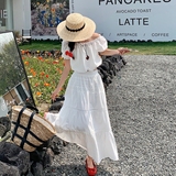 森系轻薄上衣高腰半身裙套装女2025夏季新款设计感甜美减龄两件套，商品下架区，浙宝202