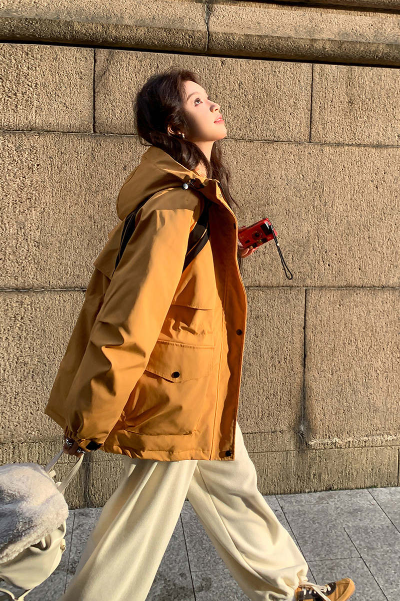 现货冬装新款保暖连帽羽绒服冲锋外套202A-2477-P295-K419,女装羽绒服,浙宝202