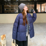 新款冬装现货韩版时尚宽松羽绒服202-5663-p325-k485，女装羽绒服，浙宝202