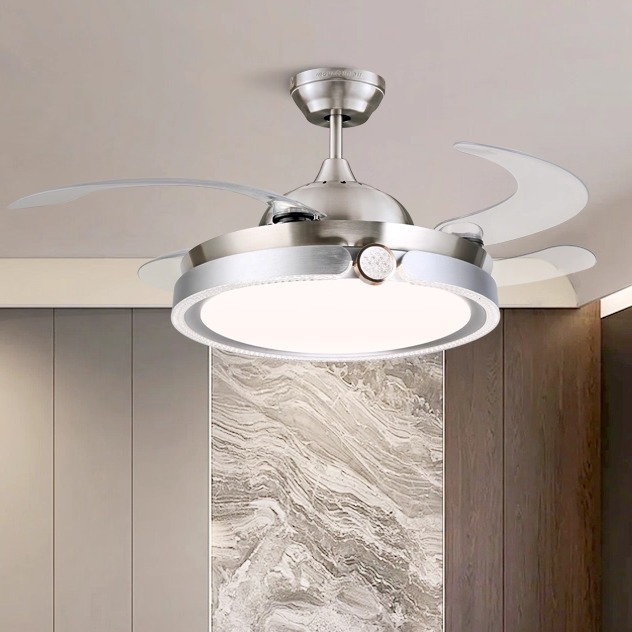 永怡御风纯铜矽钢电机隐形风扇灯