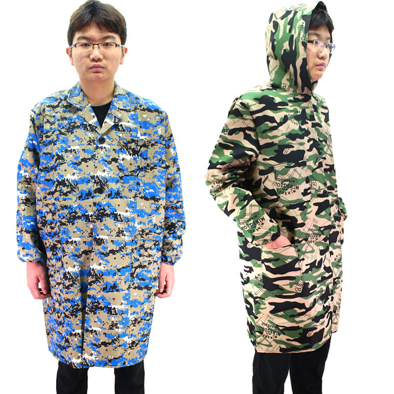 camouflage Coat coverall have more cash than can be accounted for wear-resisting Burqa Long sleeve Labor uniforms Cap Warehouse Transportation services Printing Landaguain the Men's clothing, Set , Tooling uniform  category - from Buy2taobao.com to provide professional Taobao agent buy service