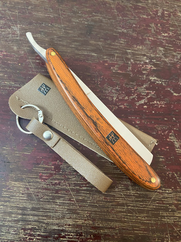 德国外贸白菜价正品老式剃刀实木不锈钢刮胡子刀理发店剃须刀刮刀