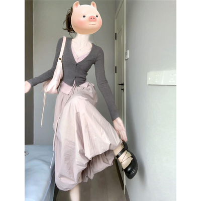 连衣裙子套装女2025早秋季新款